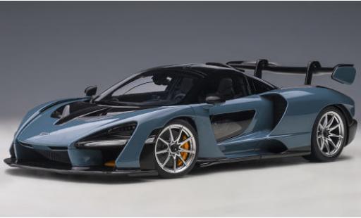 Modellautos McLaren Senna 1/18 AUTOart mettalic blau/carbon 2018 McLaren Senna 1/18 AUTOart mettalic blau/carbon 2018 modellautos