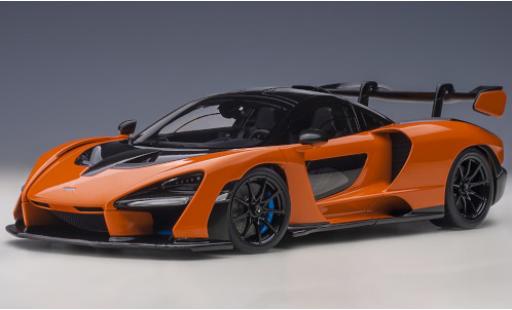 Modellautos McLaren Senna 1/18 AUTOart mettalic orange/carbon 2018 McLaren Senna 1/18 AUTOart mettalic orange/carbon 2018 modellautos