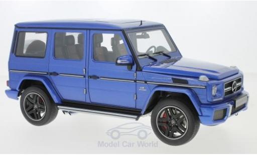 Mercedes Classe G 1/18 AUTOart AMG G63 mettalic blau 2017 modellautos