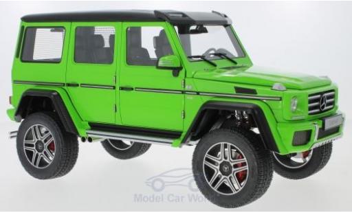 Modellautos Mercedes Classe G 1/18 AUTOart G500 4x4 grün 2016 Mercedes Classe G 1/18 AUTOart G500 4x4 grün 2016 modellautos