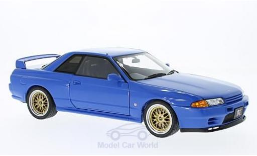 Modellautos Nissan Skyline 1/18 AUTOart GT-R (R32) V-Spec II blau RHD Tuned Version Nissan Skyline 1/18 AUTOart GT-R (R32) V-Spec II blau RHD Tuned Version modellautos