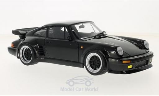 Porsche 930 Turbo 1/18 AUTOart 911 () Turbo schwarz Wangan Midnight Blackbird modellautos