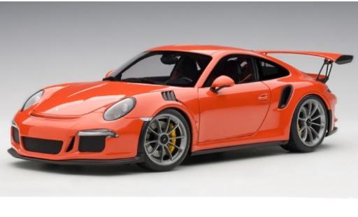 Modellautos Porsche 991 GT3 RS 1/18 AUTOart 911 () GT3 RS orange 2016 Porsche 991 GT3 RS 1/18 AUTOart 911 () GT3 RS orange 2016 modellautos