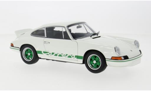 Porsche 911 1/18 AUTOart Carrera 2.7 RS weiss/grün 1:18 modellautos