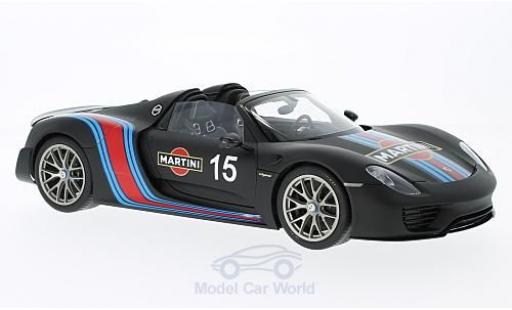 Modellautos Porsche 918 2013 1/18 AUTOart Spyder schwarz Martini 2013 Weissach Package Porsche 918 2013 1/18 AUTOart Spyder schwarz Martini 2013 Weissach Package modellautos