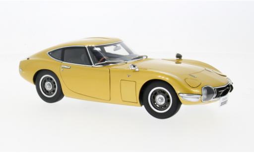 Modellautos Toyota 2000 GT 1/18 AUTOart gold 1967 1:18 Toyota 2000 GT 1/18 AUTOart gold 1967 1:18 modellautos