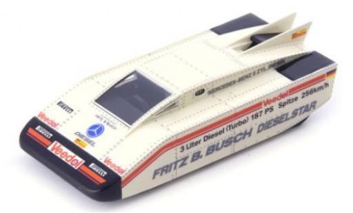 Modellautos Mercedes CLA 1/43 AutoCult Fritz B. Busch Dieselstar beige clair/Décorer 1975 Mercedes CLA 1/43 AutoCult Fritz B. Busch Dieselstar beige clair/Décorer 1975 modellautos
