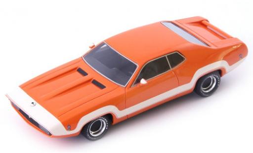Modellautos Plymouth Road Runner 1/43 AutoCult Rapid Transit orange/Dekor 1971 Plymouth Road Runner 1/43 AutoCult Rapid Transit orange/Dekor 1971 modellautos