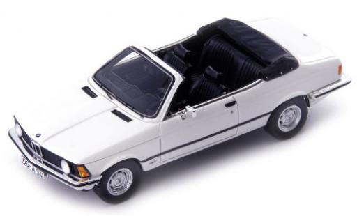 Bmw 316 1/43 AutoCult Autocult/Avenue 43 cabriolet prototype Karmann blanche 1975 modellautos