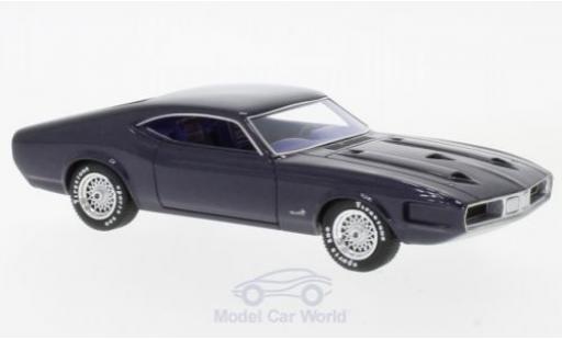 Ford Mustang 1970 1/43 AutoCult Milano mettalic violett 1970 modellautos