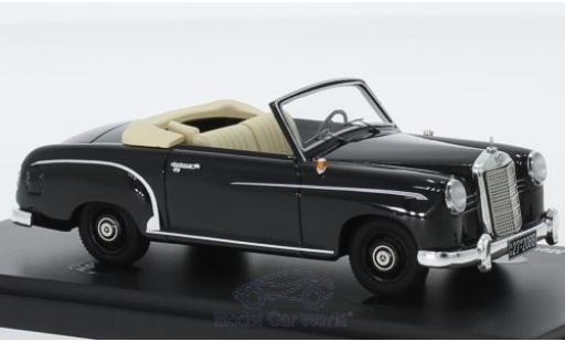 Mercedes 180 1/43 AutoCult Cabriolet A Prototyp schwarz 1953 modellautos
