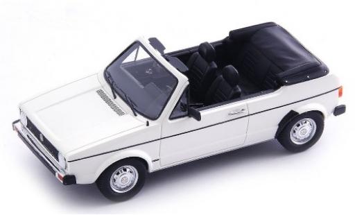 Volkswagen Golf 1/43 AutoCult I Cabriolet Prototyp weiss 1976 modellautos