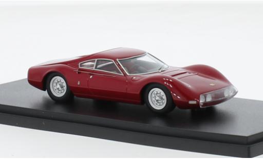 Modellautos Ferrari Dino 1/43 AutoCult Masterpiece 206P Berlinetta Speciale rouge 1965 Ferrari Dino 1/43 AutoCult Masterpiece 206P Berlinetta Speciale rouge 1965 modellautos