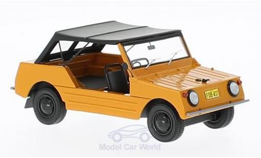Volkswagen Country 1/43 AutoCult Buggy orange/schwarz RHD 1967 modellautos