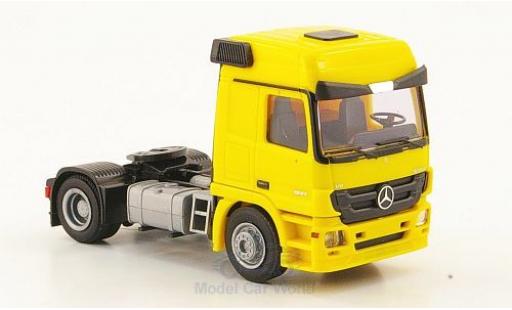 Modellautos Mercedes Actros 1/87 AWM MP3 L Zugmaschine gelb Mercedes Actros 1/87 AWM MP3 L Zugmaschine gelb modellautos