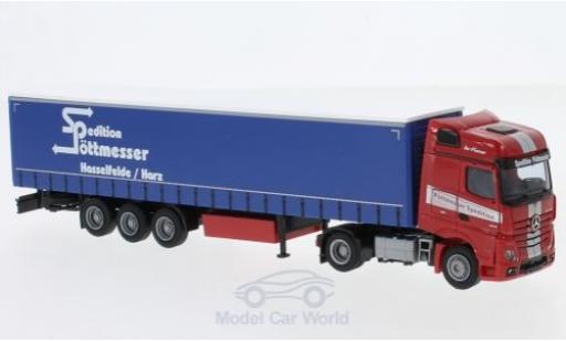 Modellautos Mercedes Actros 1/87 AWM 2 Big. Aerop. Pöttmesser G-KSZ Mercedes Actros 1/87 AWM 2 Big. Aerop. Pöttmesser G-KSZ modellautos