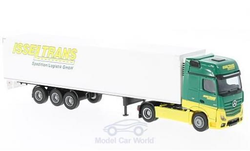 Modellautos Mercedes Actros 1/87 AWM 2 Giga. Aerop. Isseltrans Kühl-KSZ Mercedes Actros 1/87 AWM 2 Giga. Aerop. Isseltrans Kühl-KSZ modellautos