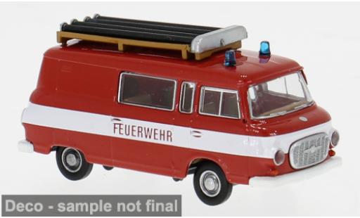 Modellautos Barkas B 1000 Halbbus 1960 Feuerwehr 1/87 Brekina