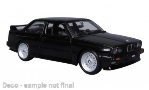 Modellautos Bmw M3 1/24 Burago Bburago (E30) noire 1988 Bmw M3 1/24 Burago Bburago (E30) noire 1988 modellautos