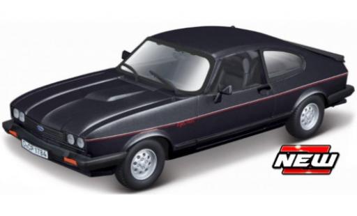 Modellautos Ford Capri 1/24 Burago MK III schwarz/Dekor 1973 Ford Capri 1/24 Burago MK III schwarz/Dekor 1973 modellautos