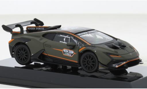 Modellautos Lamborghini Huracan 1/43 Burago Super Trofeo Evo 2 mattoliv No.63 Roger Dubuis Lamborghini Huracan 1/43 Burago Super Trofeo Evo 2 mattoliv No.63 Roger Dubuis modellautos