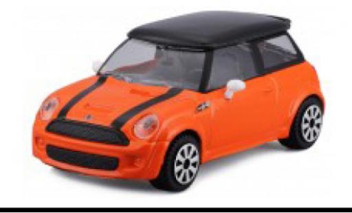 Modellautos Mini Cooper 1/43 Burago S orange/noire Mini Cooper 1/43 Burago S orange/noire modellautos