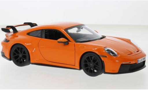Modellautos Porsche 992 GT3 1/24 Burago 911  metallise orange 2021 Porsche 992 GT3 1/24 Burago 911  metallise orange 2021 modellautos