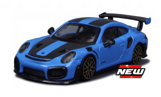 Modellautos Porsche 911 1/43 Burago GT2 RS bleu/noire Porsche 911 1/43 Burago GT2 RS bleu/noire modellautos
