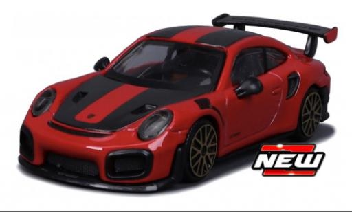 Porsche 911 1/43 Burago GT2 RS rouge/noire modellautos