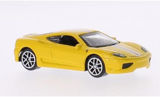 Modellautos Ferrari 360 1/64 Burago Challenge Stradale gelb Ferrari 360 1/64 Burago Challenge Stradale gelb modellautos
