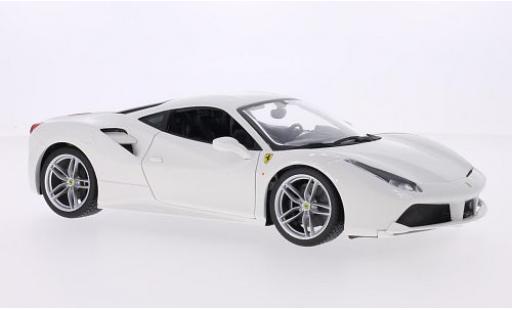 Modellautos Ferrari 488 1/18 Burago GTB weiss 2014 Ferrari 488 1/18 Burago GTB weiss 2014 modellautos