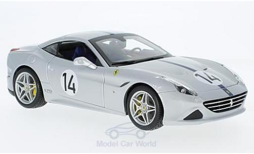 Modellautos Ferrari California 1/18 Burago T grau/blau The Hot Rod 70 Jahre Ferrari California 1/18 Burago T grau/blau The Hot Rod 70 Jahre modellautos