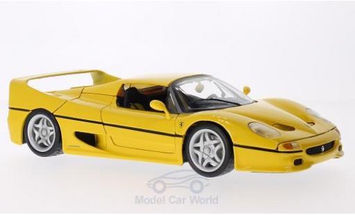 Modellautos Ferrari F50 1/18 Burago gelb ohne Vitrine Ferrari F50 1/18 Burago gelb ohne Vitrine modellautos