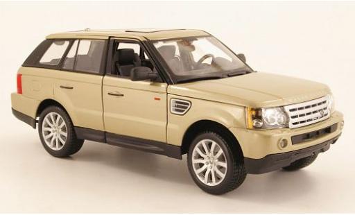Modellautos Land Rover Range Rover 1/18 Burago Sport gold sans Vitrine Land Rover Range Rover 1/18 Burago Sport gold sans Vitrine modellautos