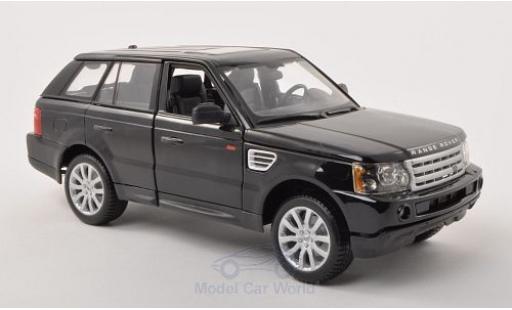 Modellautos Land Rover Range Rover 1/18 Burago Sport schwarz Land Rover Range Rover 1/18 Burago Sport schwarz modellautos