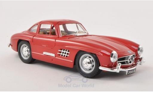 Modellautos Mercedes 300 SL 1/24 Burago SL (W198) rot 1954 Mercedes 300 SL 1/24 Burago SL (W198) rot 1954 modellautos