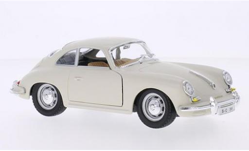 Modellautos Porsche 356 1/24 Burago B weiss 1961 Porsche 356 1/24 Burago B weiss 1961 modellautos