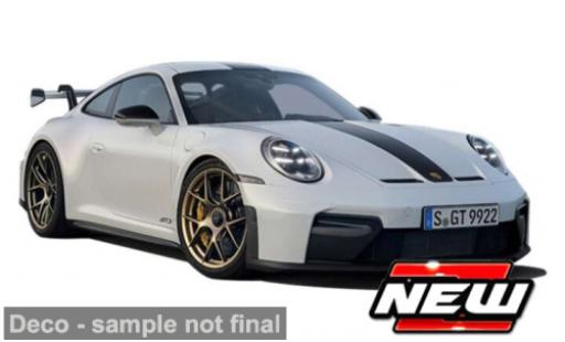 Porsche 911 1/43 Burago Bburago GT3 weiss/grün 2025 1:43 modellautos