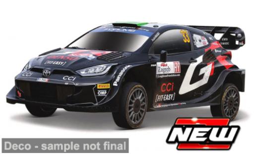 Modellautos Toyota Yaris 1/43 Burago Bburago GR Rally1 Hybrid 2024 Gazoo Racing #33 1:43 Toyota Yaris 1/43 Burago Bburago GR Rally1 Hybrid 2024 Gazoo Racing #33 1:43 modellautos