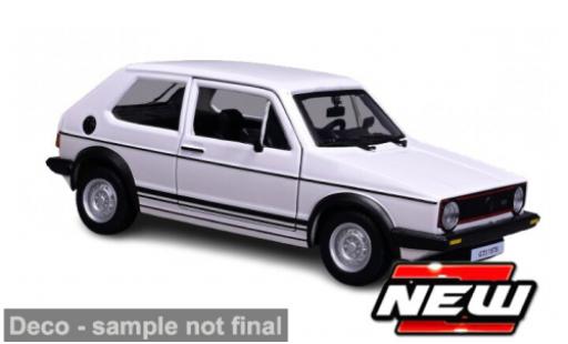 Volkswagen Golf 1/24 Burago Bburago MK I weiss 1979 1:24 modellautos