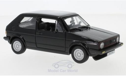 Volkswagen Golf V 1/24 Burago MKI GTI schwarz 1979 modellautos
