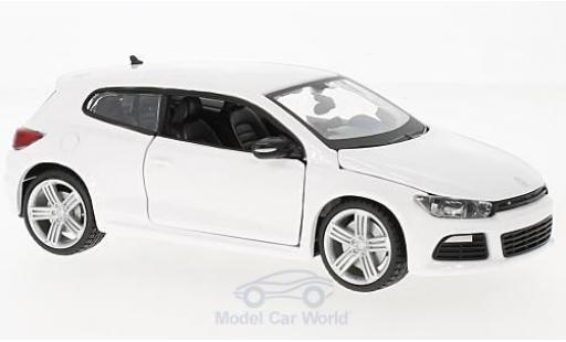 Volkswagen Scirocco 1/24 Burago III R weiss modellautos