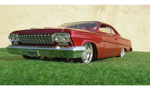 Chevrolet Bel Air Coupe 1/18 Maisto 1962 low rider wolverine-marvel modellautos