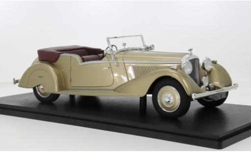 Bentley 4.5 1/18 Cult Scale Models 4.25 L Vanden Plas Tourer beige 1938 1:18 modellautos