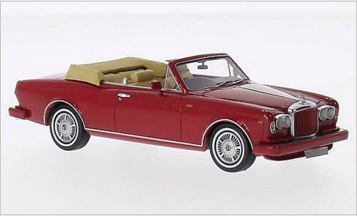 Bentley Continental cabriolet 1/43 Neo DHC rot RHD 1985 modellautos