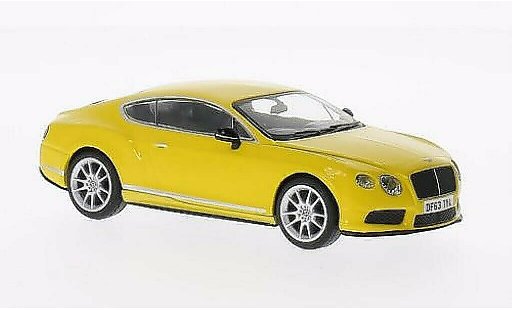 Bentley Continental GT V8 S 1/43 Corgi gelb RHD modellautos