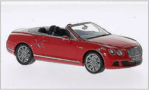 Bentley Continental GTC Speed 1/43 Minichamps rot 2012 modellautos