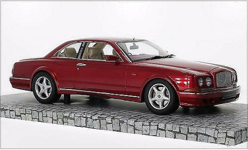 Bentley Continental T 1/18 Minichamps mettalic rot RHD 1996 modellautos