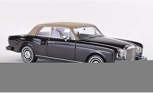 Bentley Corniche coupe 1/43 Neo FHC schwarz/beige RHD 1977 modellautos