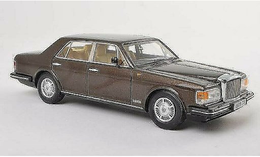 Bentley Mulsanne berline 1/43 Neo braun RHD 1980 modellautos
